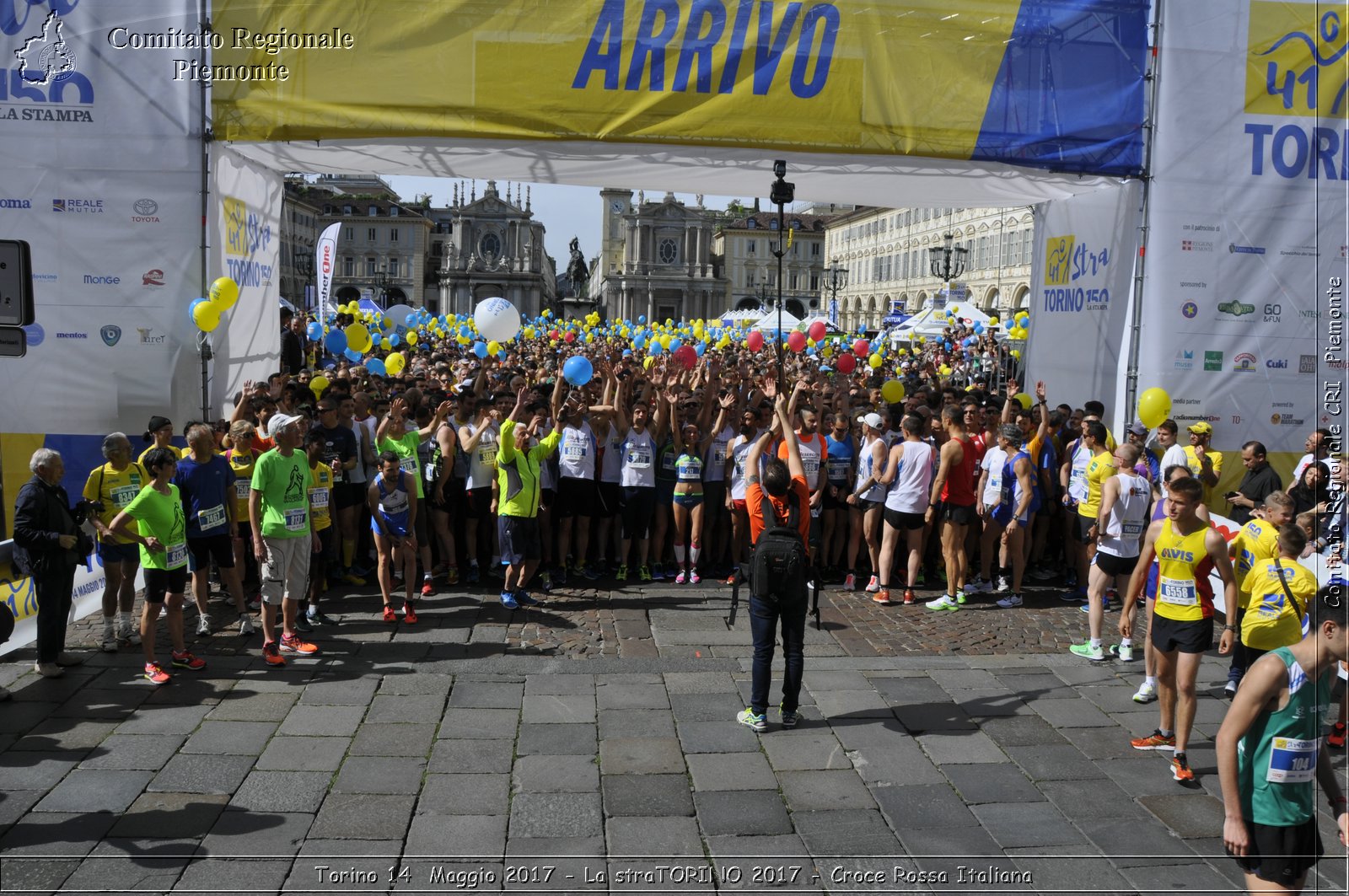 Torino 14 Maggio 2017 - La straTORINO 2017 - Croce Rossa Italiana- Comitato Regionale del Piemonte