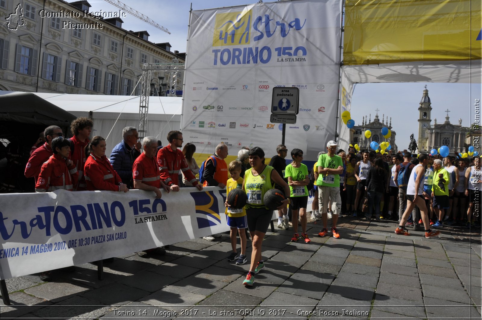 Torino 14 Maggio 2017 - La straTORINO 2017 - Croce Rossa Italiana- Comitato Regionale del Piemonte