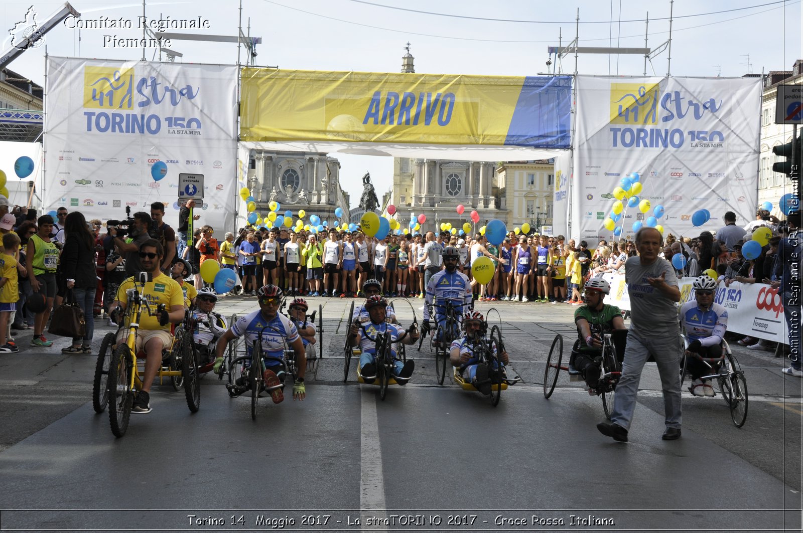 Torino 14 Maggio 2017 - La straTORINO 2017 - Croce Rossa Italiana- Comitato Regionale del Piemonte