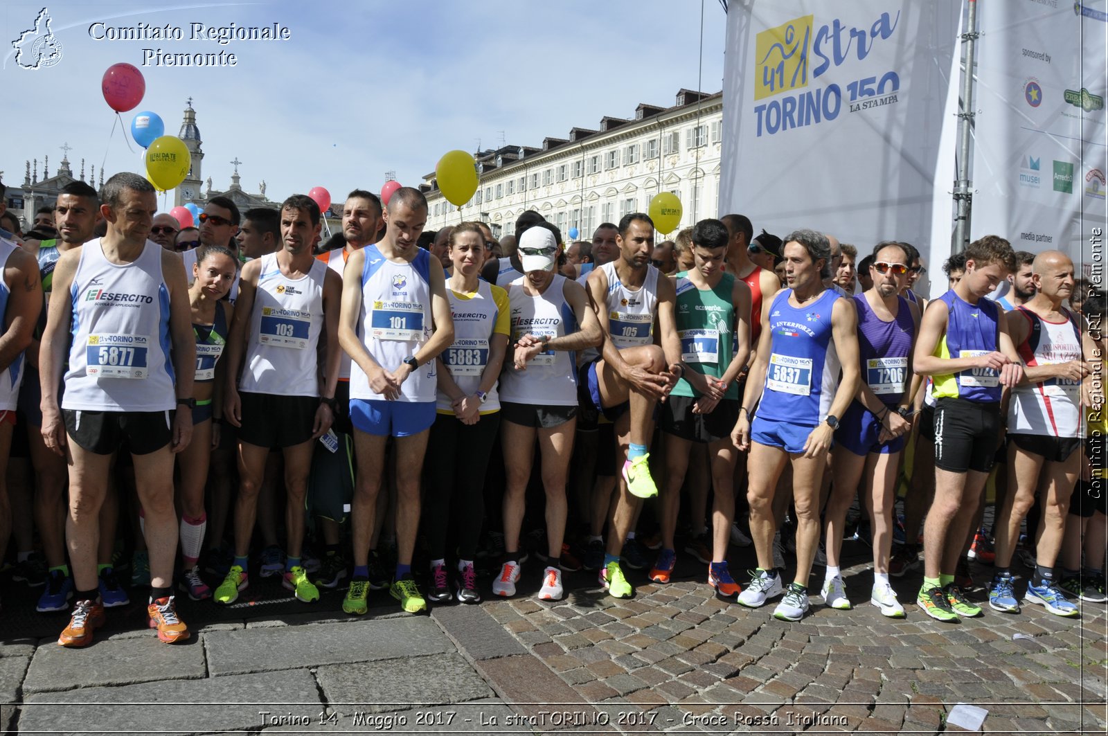 Torino 14 Maggio 2017 - La straTORINO 2017 - Croce Rossa Italiana- Comitato Regionale del Piemonte