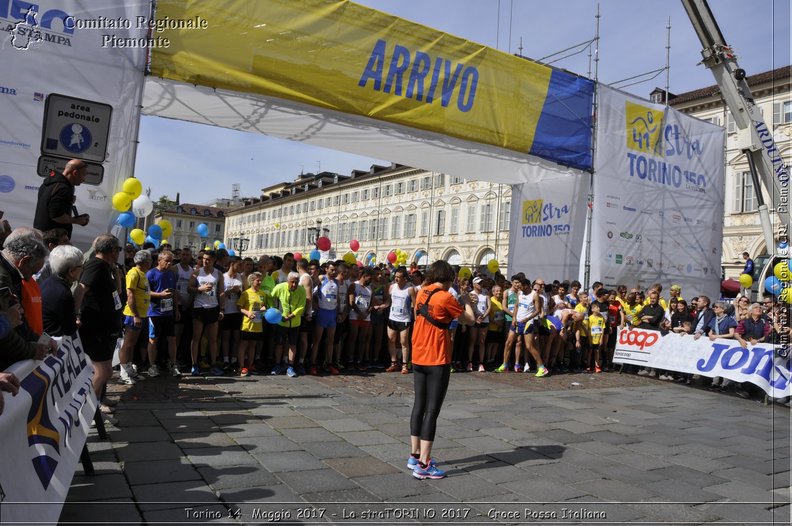 Torino 14 Maggio 2017 - La straTORINO 2017 - Croce Rossa Italiana- Comitato Regionale del Piemonte