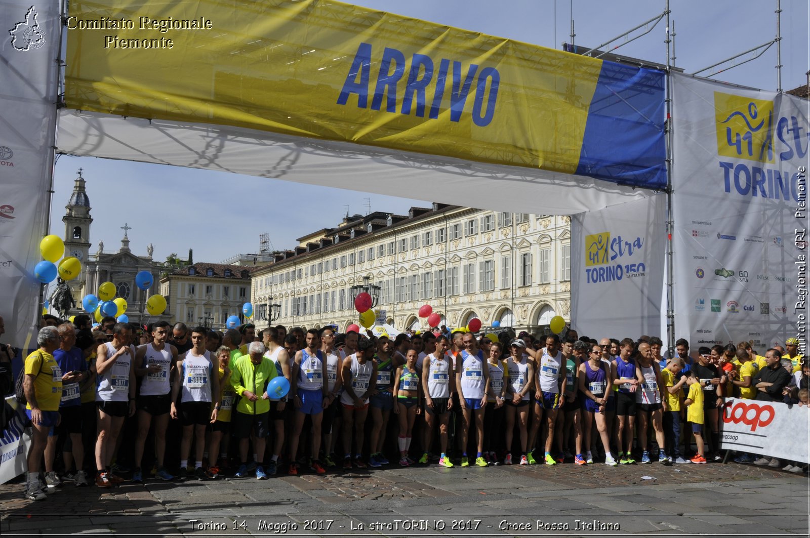 Torino 14 Maggio 2017 - La straTORINO 2017 - Croce Rossa Italiana- Comitato Regionale del Piemonte