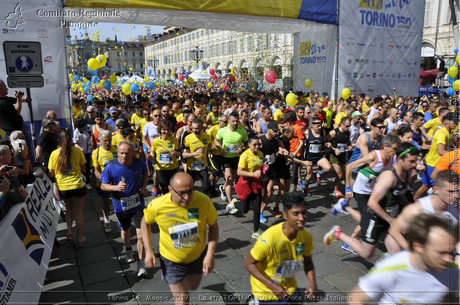 Torino 14 Maggio 2017 - La straTORINO 2017 - Croce Rossa Italiana- Comitato Regionale del Piemonte