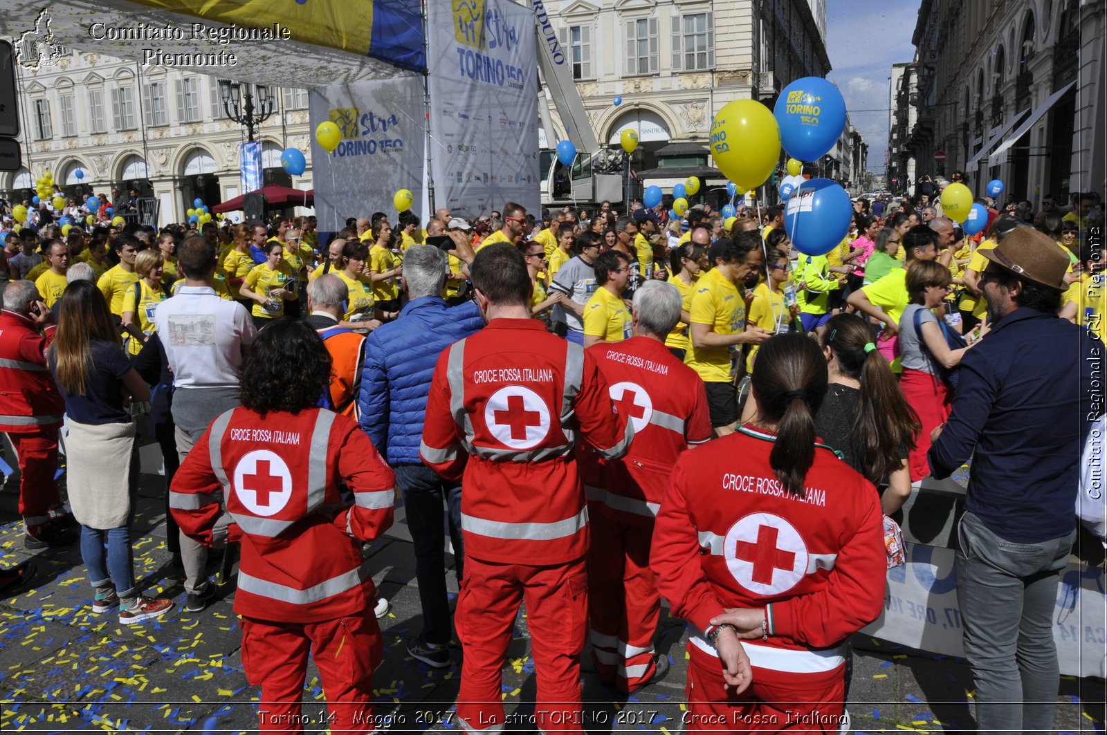 Torino 14 Maggio 2017 - La straTORINO 2017 - Croce Rossa Italiana- Comitato Regionale del Piemonte