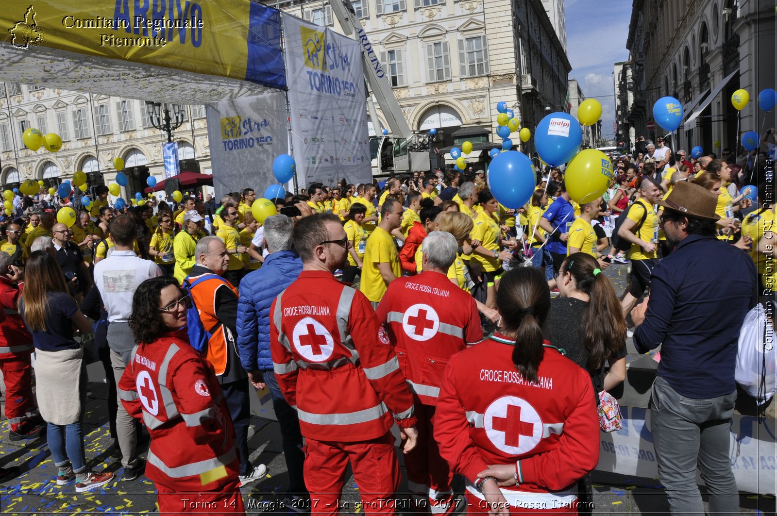 Torino 14 Maggio 2017 - La straTORINO 2017 - Croce Rossa Italiana- Comitato Regionale del Piemonte