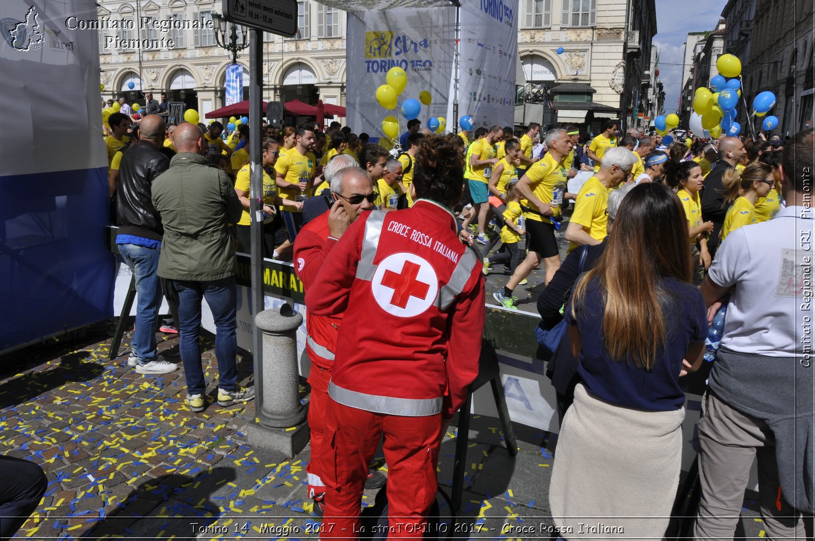 Torino 14 Maggio 2017 - La straTORINO 2017 - Croce Rossa Italiana- Comitato Regionale del Piemonte