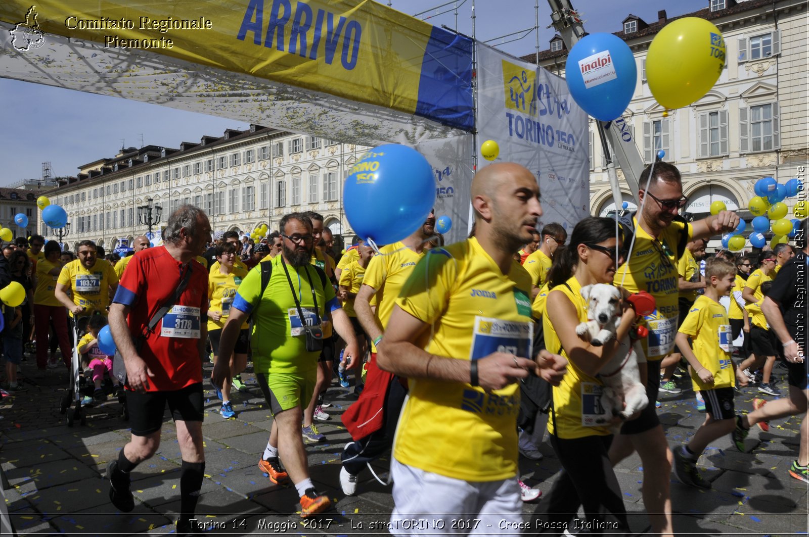 Torino 14 Maggio 2017 - La straTORINO 2017 - Croce Rossa Italiana- Comitato Regionale del Piemonte