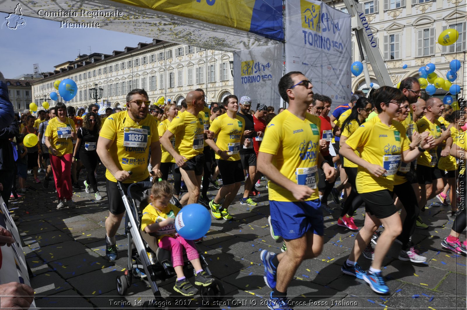 Torino 14 Maggio 2017 - La straTORINO 2017 - Croce Rossa Italiana- Comitato Regionale del Piemonte