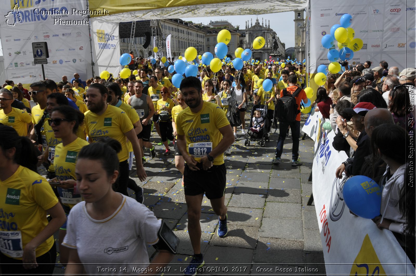 Torino 14 Maggio 2017 - La straTORINO 2017 - Croce Rossa Italiana- Comitato Regionale del Piemonte