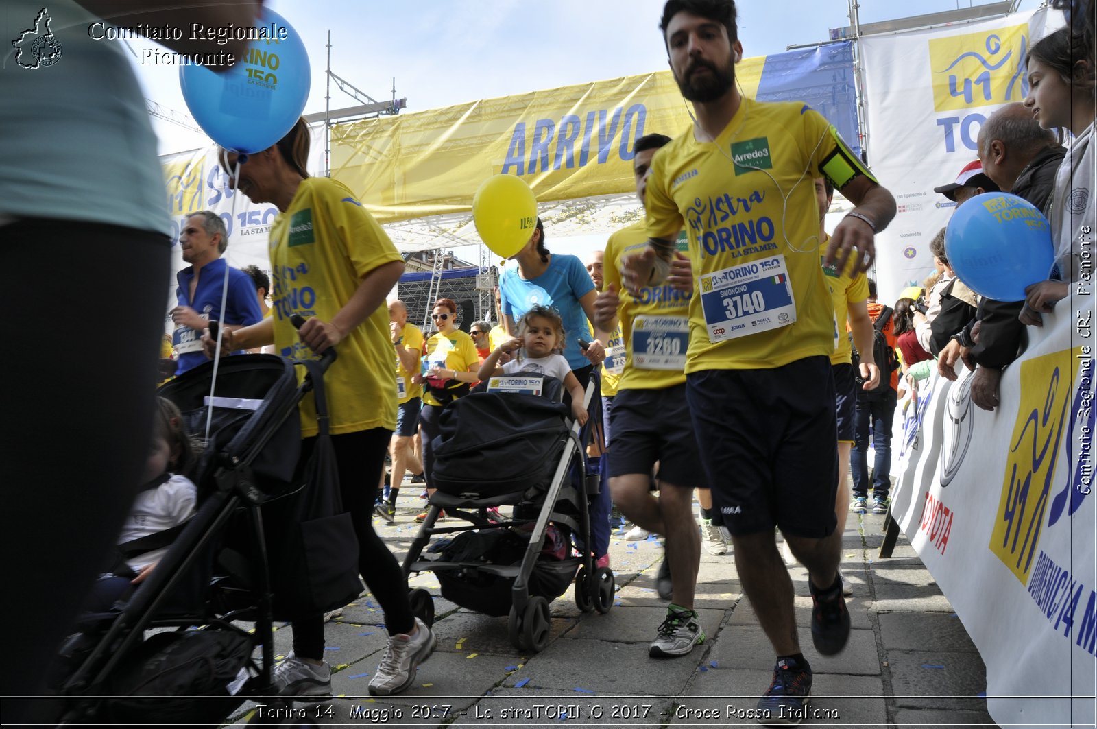 Torino 14 Maggio 2017 - La straTORINO 2017 - Croce Rossa Italiana- Comitato Regionale del Piemonte