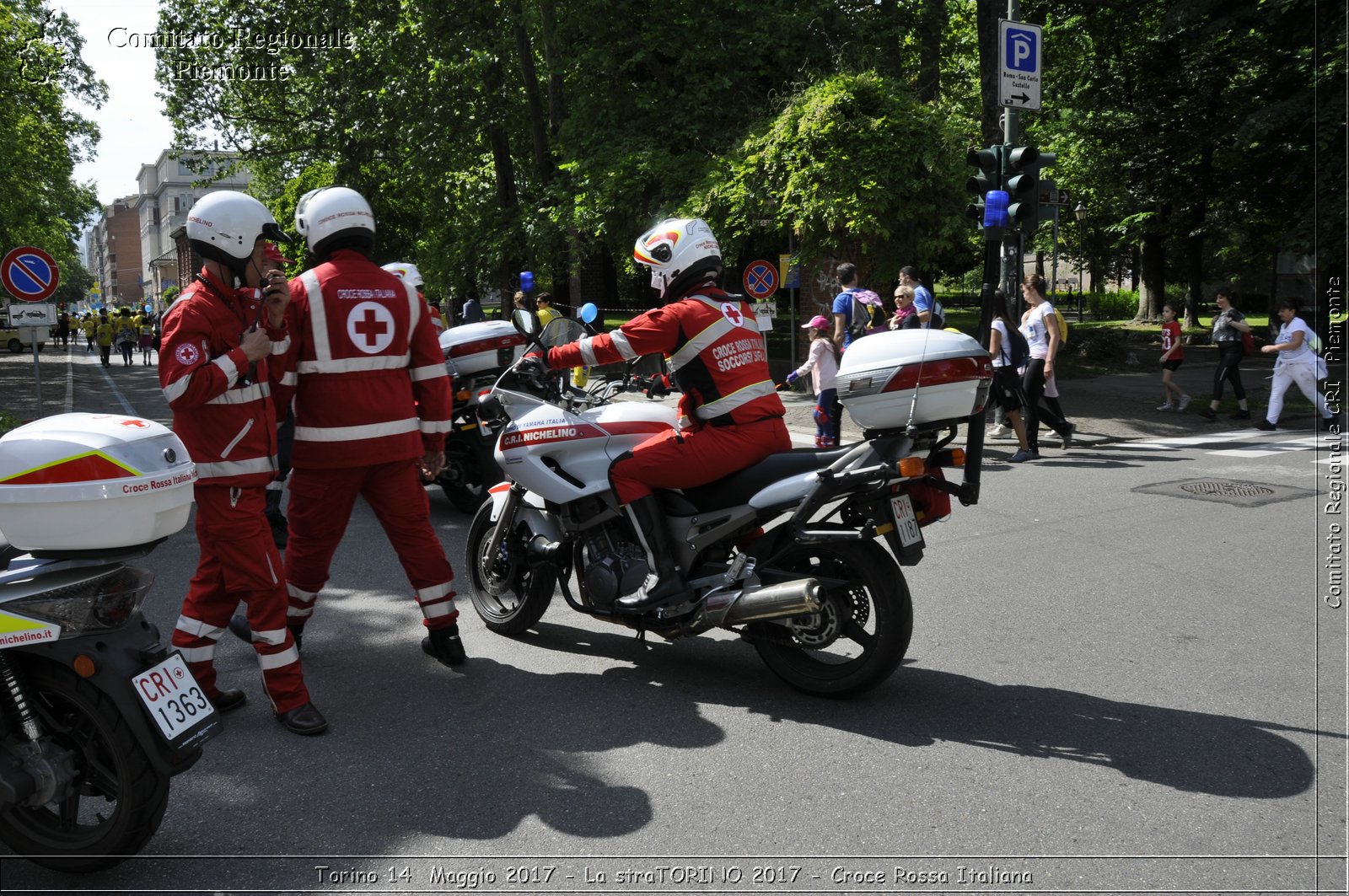 Torino 14 Maggio 2017 - La straTORINO 2017 - Croce Rossa Italiana- Comitato Regionale del Piemonte