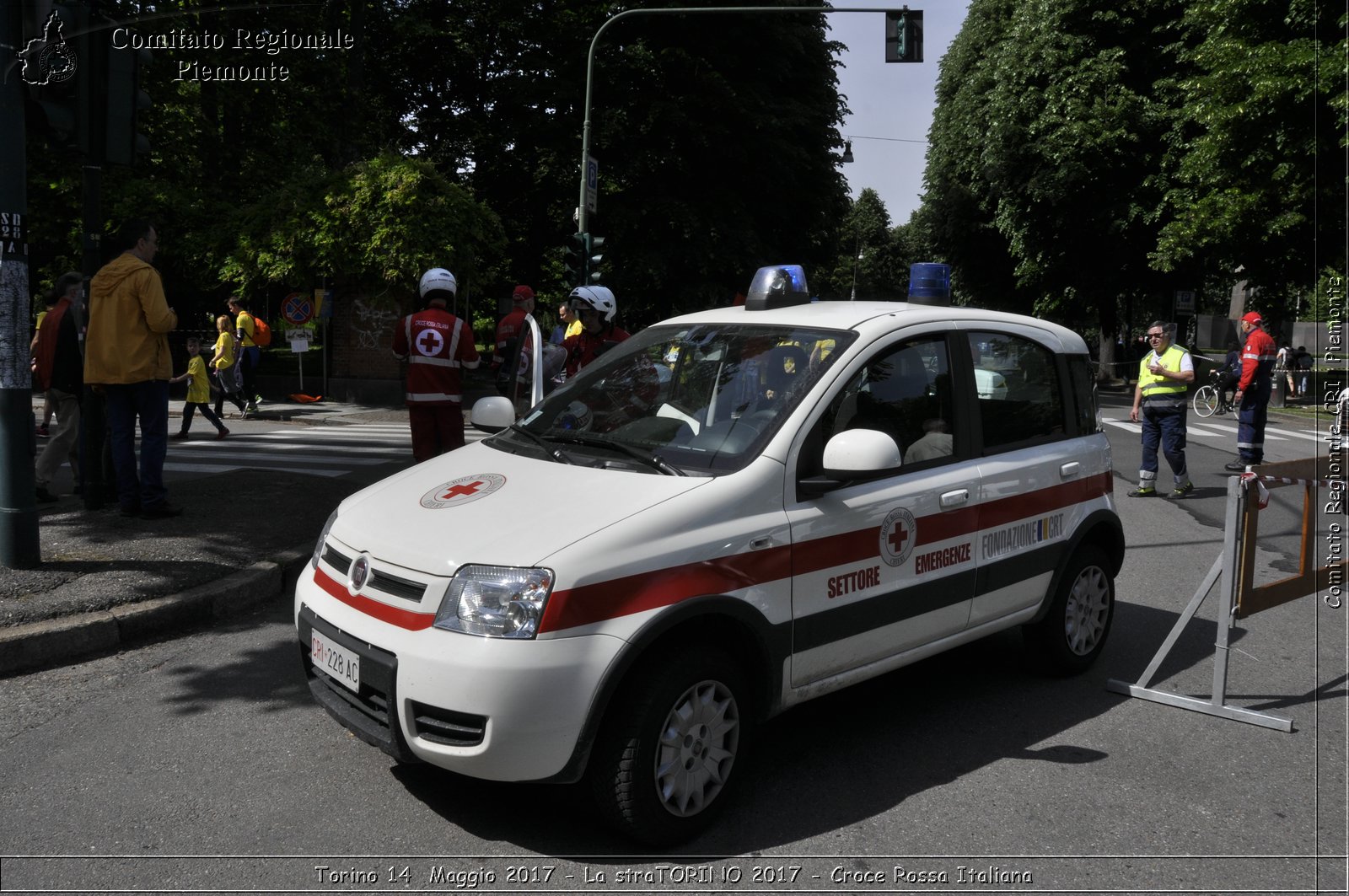 Torino 14 Maggio 2017 - La straTORINO 2017 - Croce Rossa Italiana- Comitato Regionale del Piemonte