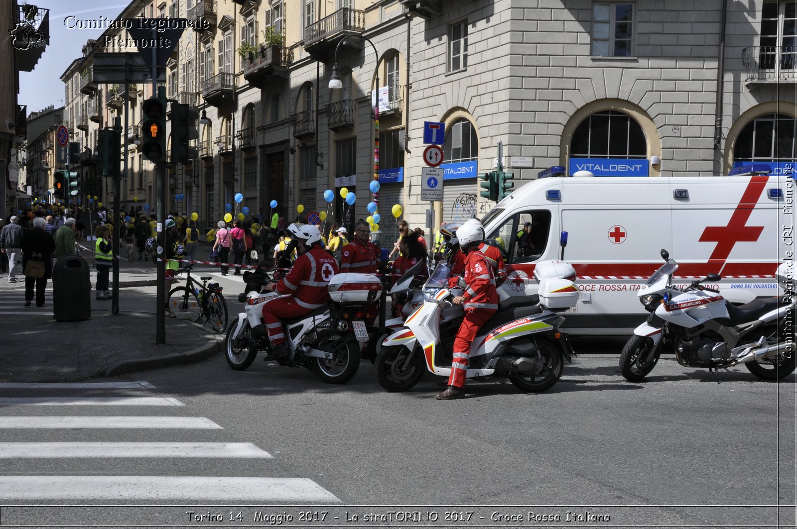 Torino 14 Maggio 2017 - La straTORINO 2017 - Croce Rossa Italiana- Comitato Regionale del Piemonte