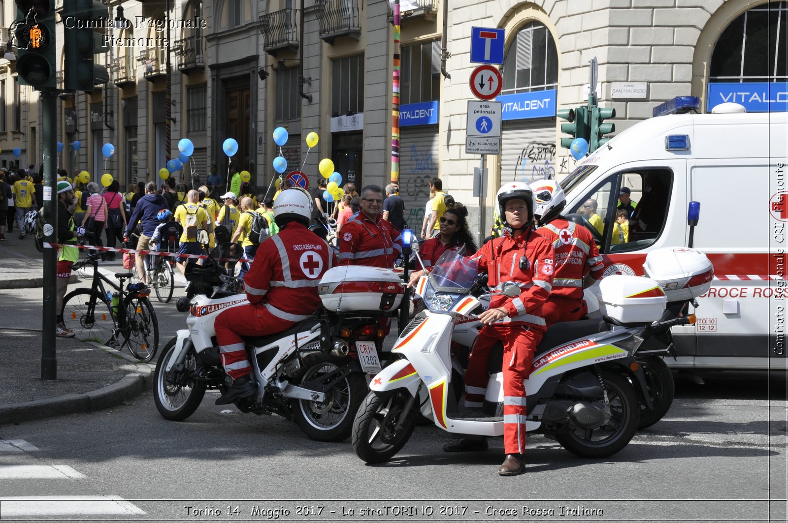 Torino 14 Maggio 2017 - La straTORINO 2017 - Croce Rossa Italiana- Comitato Regionale del Piemonte