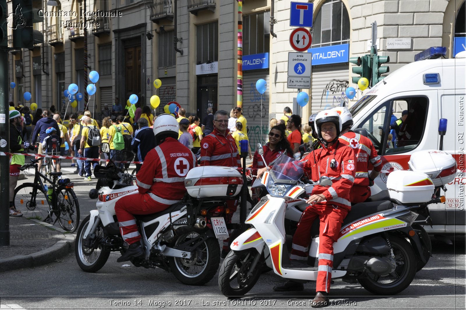 Torino 14 Maggio 2017 - La straTORINO 2017 - Croce Rossa Italiana- Comitato Regionale del Piemonte