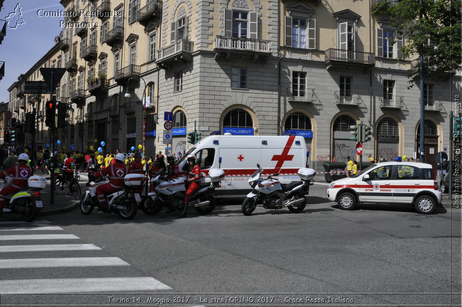 Torino 14 Maggio 2017 - La straTORINO 2017 - Croce Rossa Italiana- Comitato Regionale del Piemonte