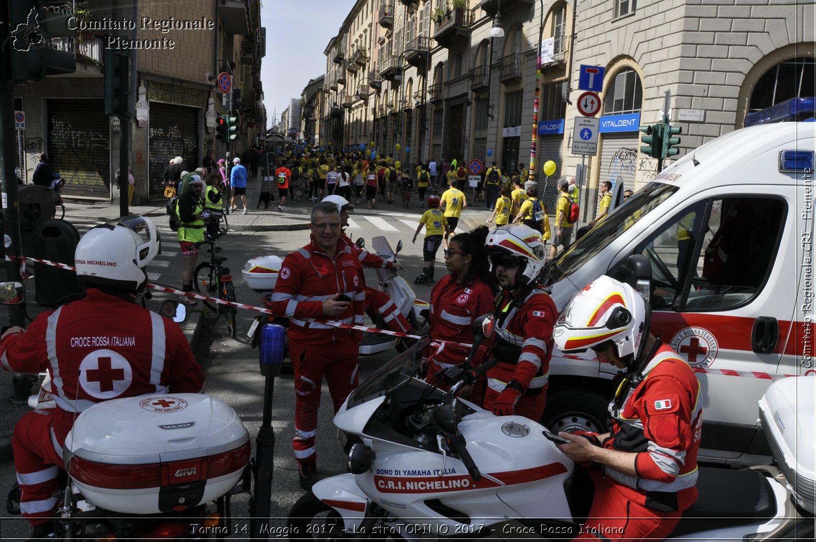 Torino 14 Maggio 2017 - La straTORINO 2017 - Croce Rossa Italiana- Comitato Regionale del Piemonte