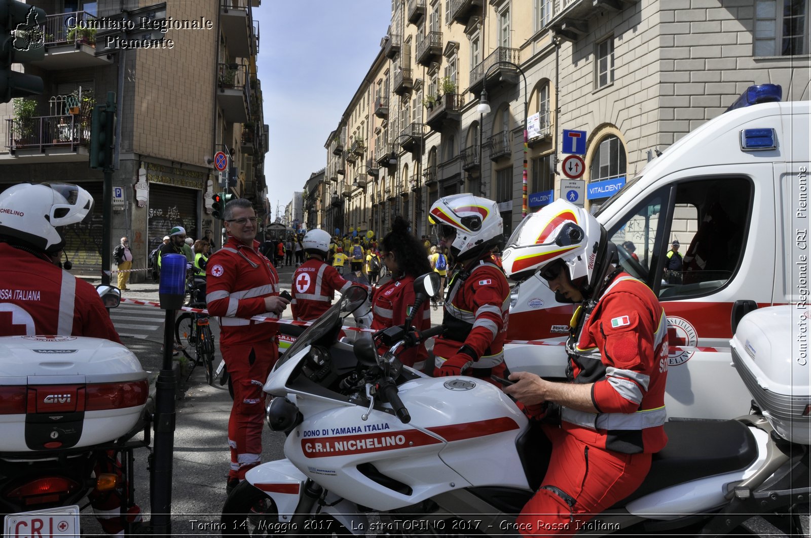 Torino 14 Maggio 2017 - La straTORINO 2017 - Croce Rossa Italiana- Comitato Regionale del Piemonte