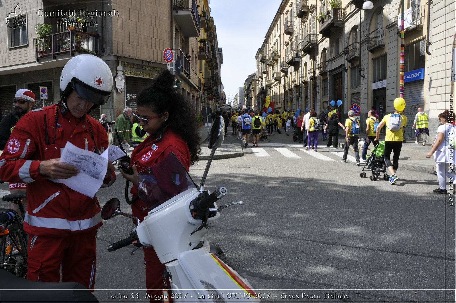 Torino 14 Maggio 2017 - La straTORINO 2017 - Croce Rossa Italiana- Comitato Regionale del Piemonte