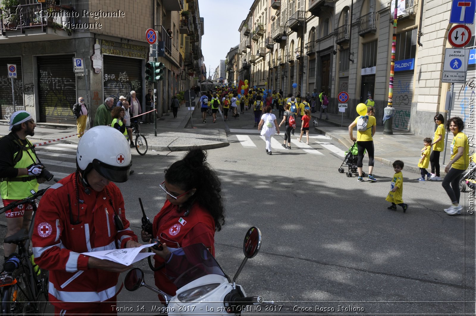 Torino 14 Maggio 2017 - La straTORINO 2017 - Croce Rossa Italiana- Comitato Regionale del Piemonte