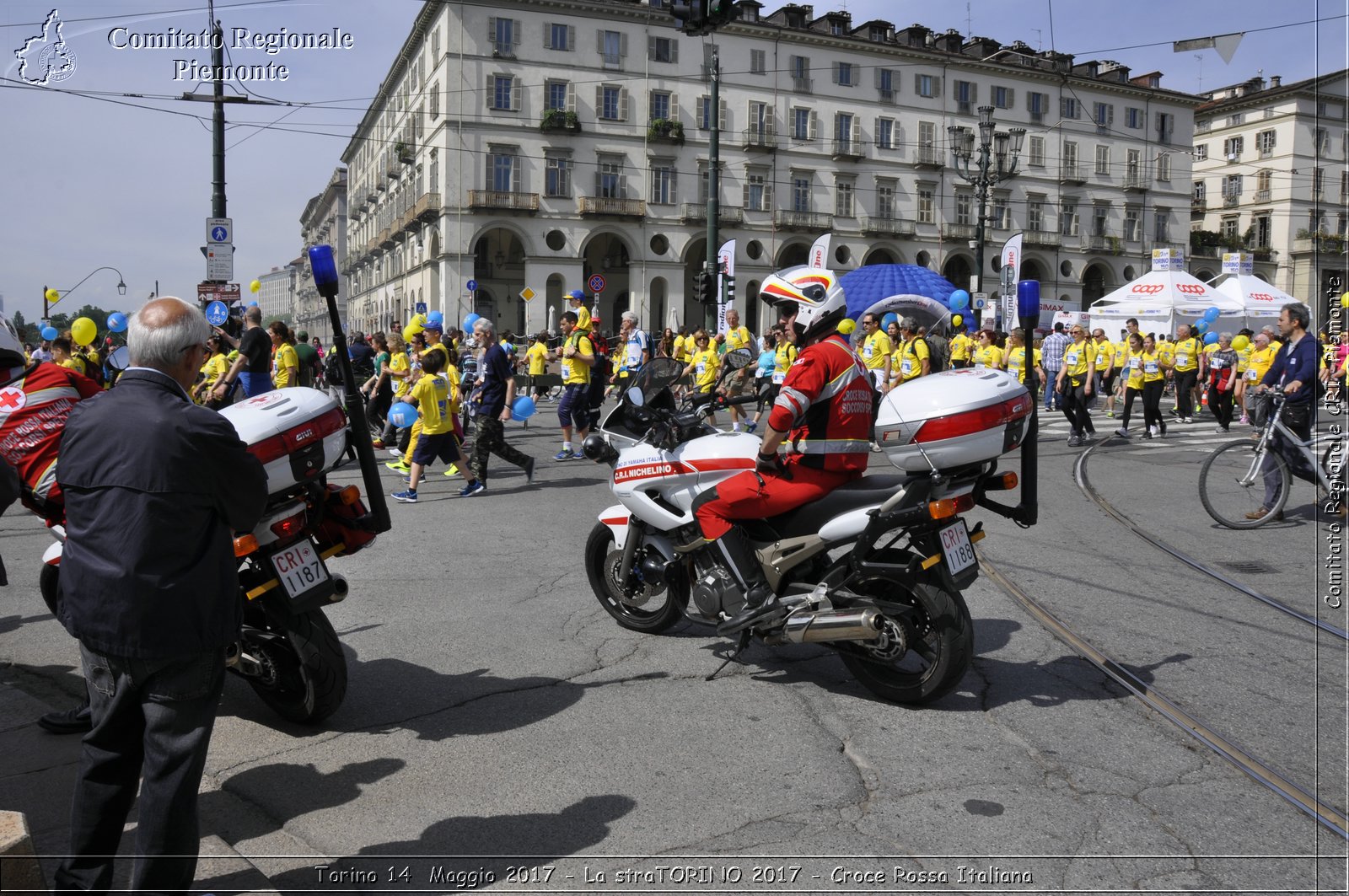 Torino 14 Maggio 2017 - La straTORINO 2017 - Croce Rossa Italiana- Comitato Regionale del Piemonte