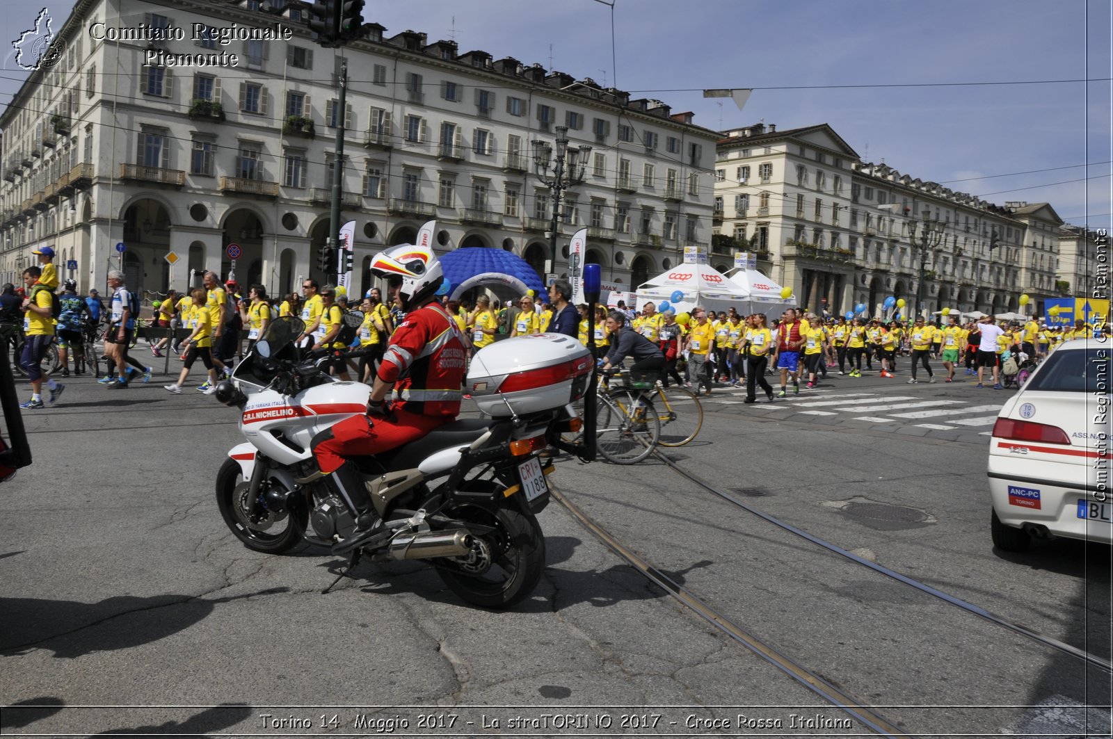 Torino 14 Maggio 2017 - La straTORINO 2017 - Croce Rossa Italiana- Comitato Regionale del Piemonte