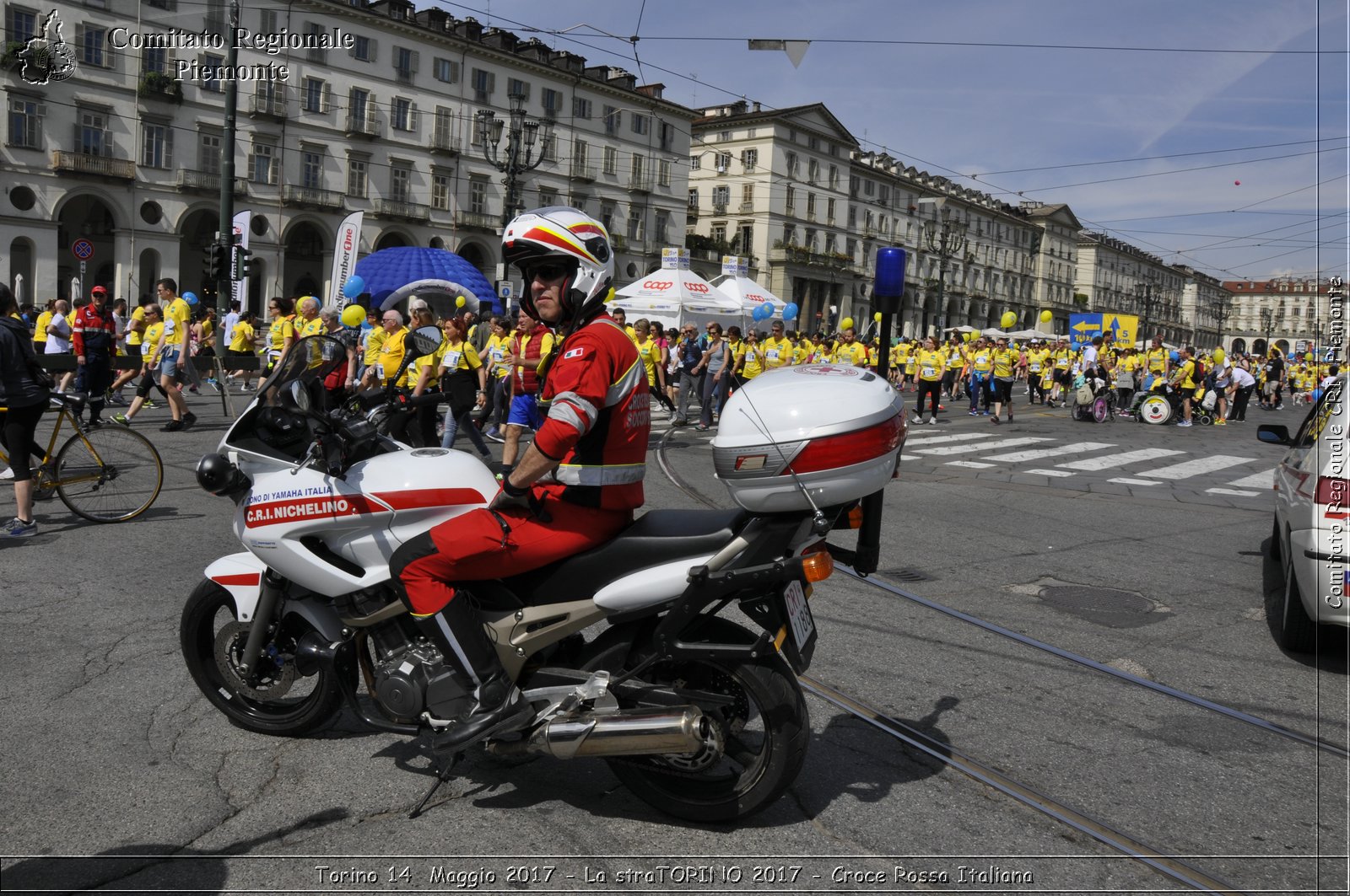 Torino 14 Maggio 2017 - La straTORINO 2017 - Croce Rossa Italiana- Comitato Regionale del Piemonte