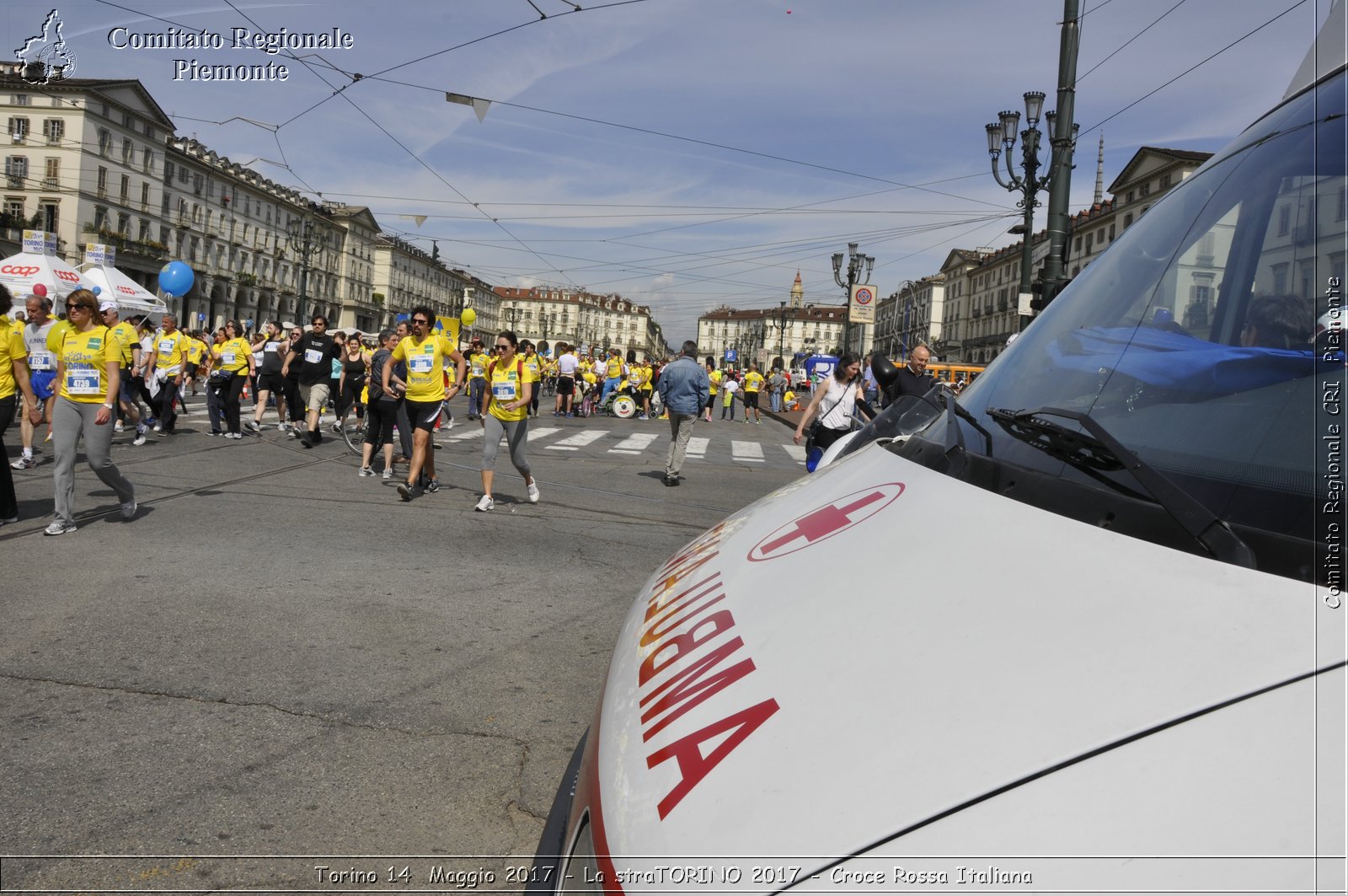 Torino 14 Maggio 2017 - La straTORINO 2017 - Croce Rossa Italiana- Comitato Regionale del Piemonte