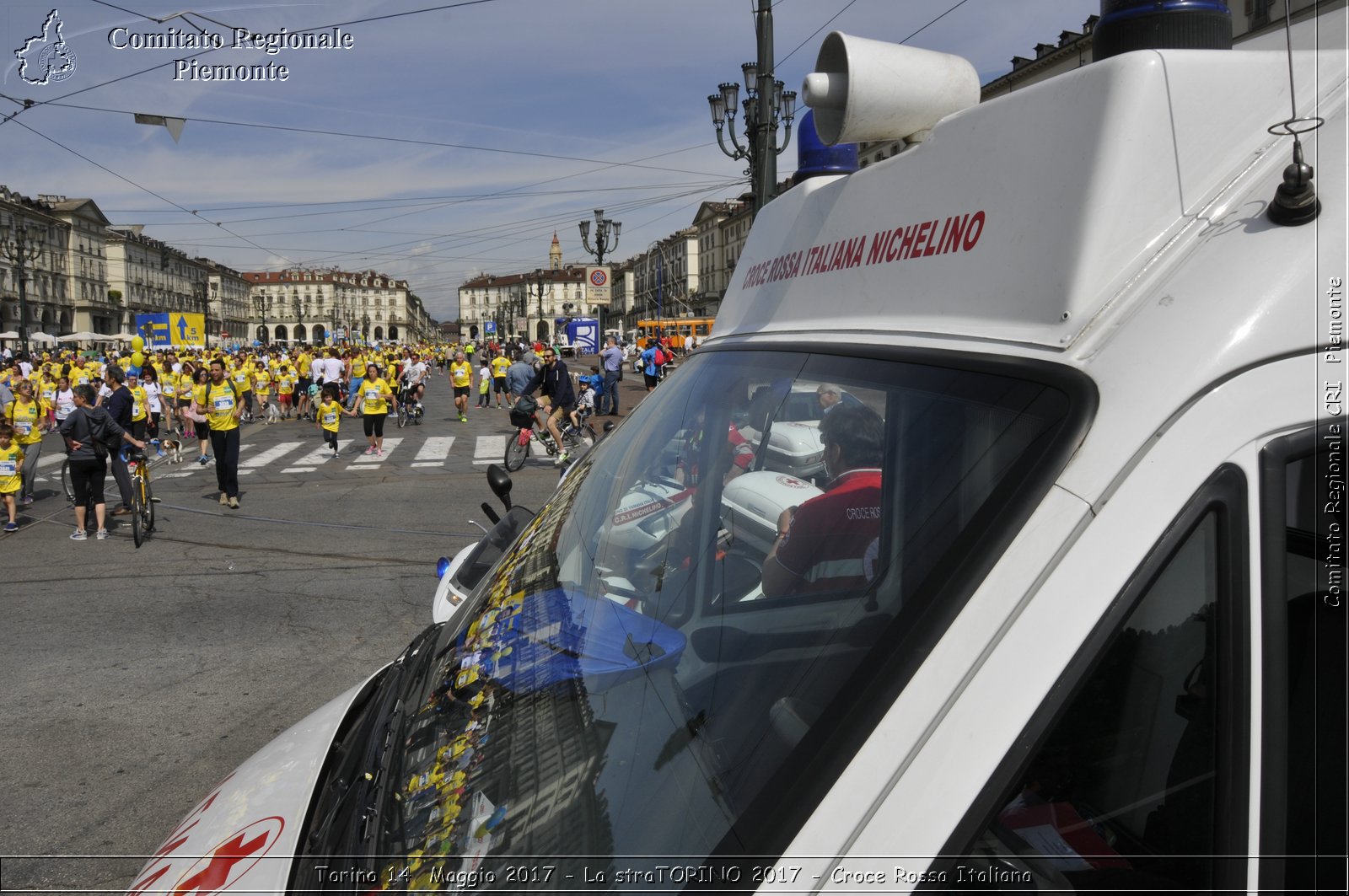 Torino 14 Maggio 2017 - La straTORINO 2017 - Croce Rossa Italiana- Comitato Regionale del Piemonte