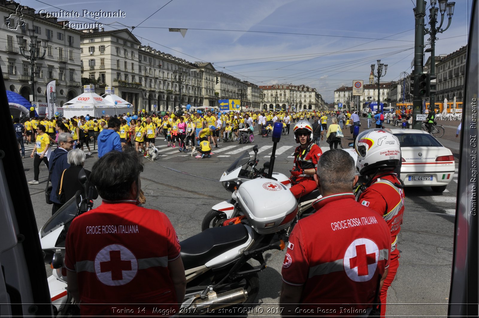 Torino 14 Maggio 2017 - La straTORINO 2017 - Croce Rossa Italiana- Comitato Regionale del Piemonte