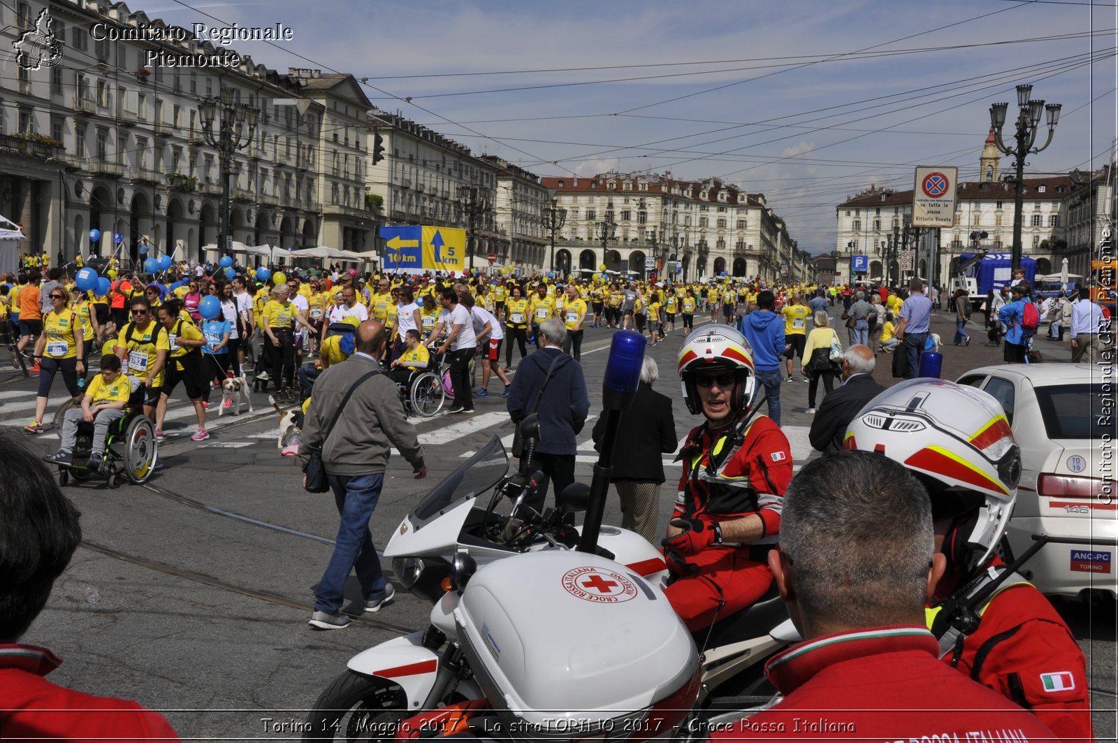 Torino 14 Maggio 2017 - La straTORINO 2017 - Croce Rossa Italiana- Comitato Regionale del Piemonte