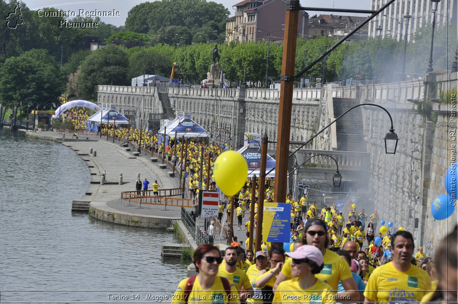 Torino 14 Maggio 2017 - La straTORINO 2017 - Croce Rossa Italiana- Comitato Regionale del Piemonte