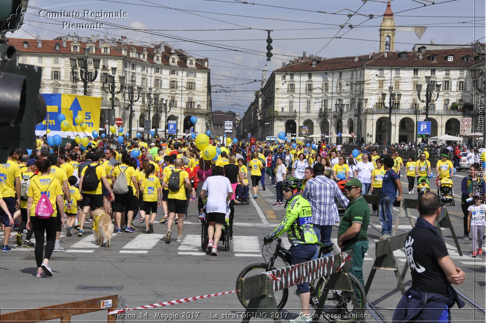 Torino 14 Maggio 2017 - La straTORINO 2017 - Croce Rossa Italiana- Comitato Regionale del Piemonte