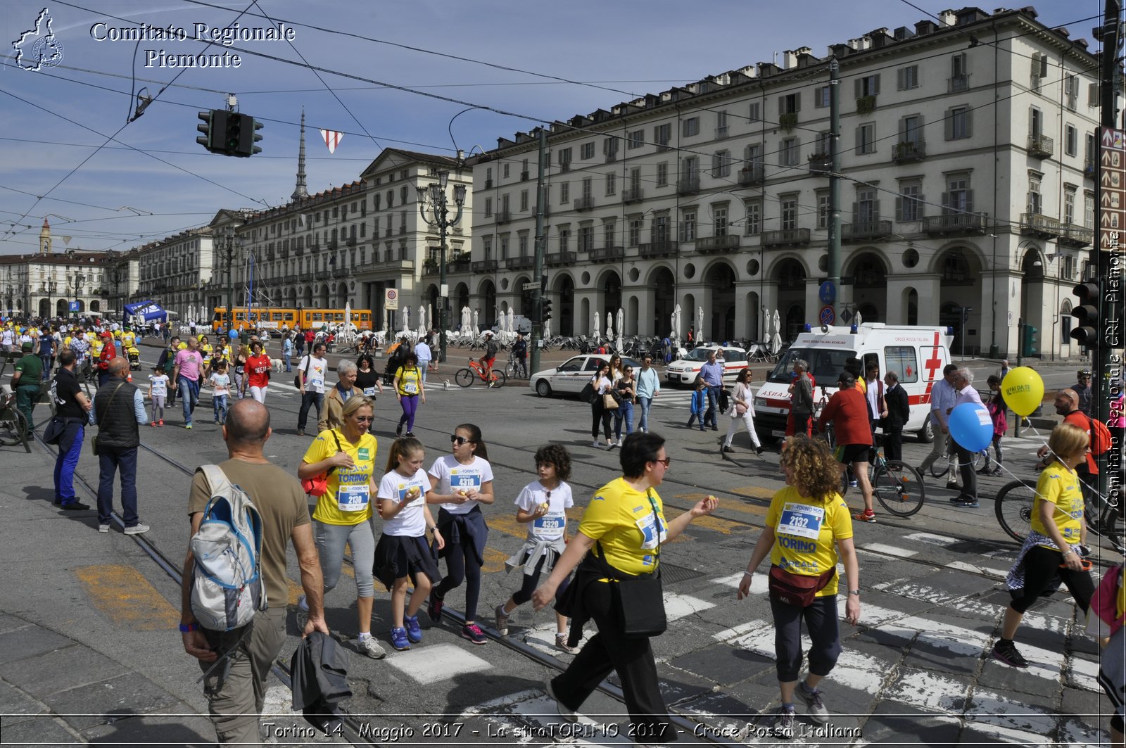 Torino 14 Maggio 2017 - La straTORINO 2017 - Croce Rossa Italiana- Comitato Regionale del Piemonte