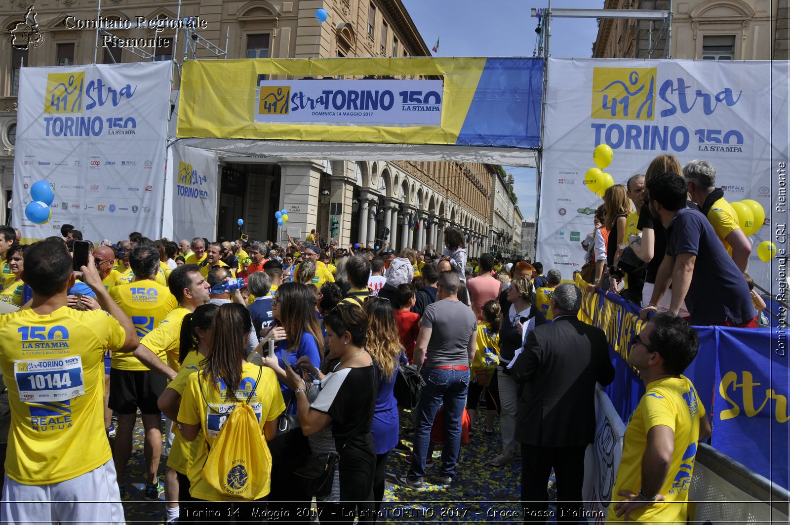 Torino 14 Maggio 2017 - La straTORINO 2017 - Croce Rossa Italiana- Comitato Regionale del Piemonte