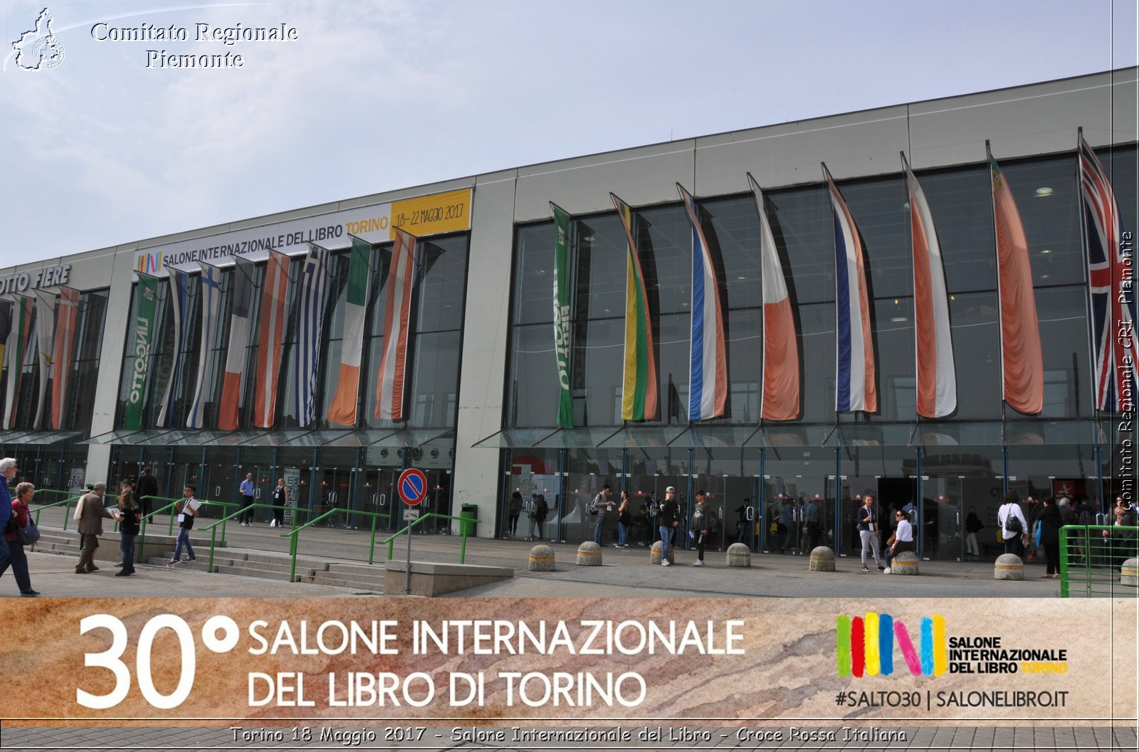 Torino 18 Maggio 2017 - Salone Internazionale del Libro - Croce Rossa Italiana- Comitato Regionale del Piemonte