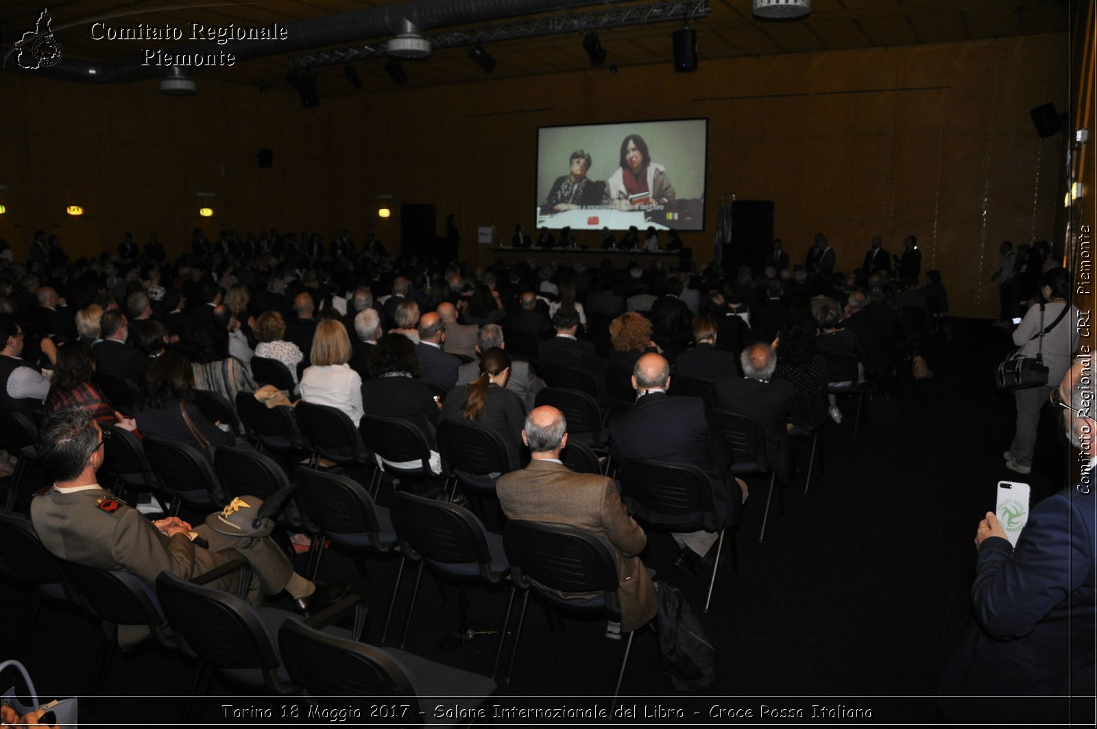 Torino 18 Maggio 2017 - Salone Internazionale del Libro - Croce Rossa Italiana- Comitato Regionale del Piemonte