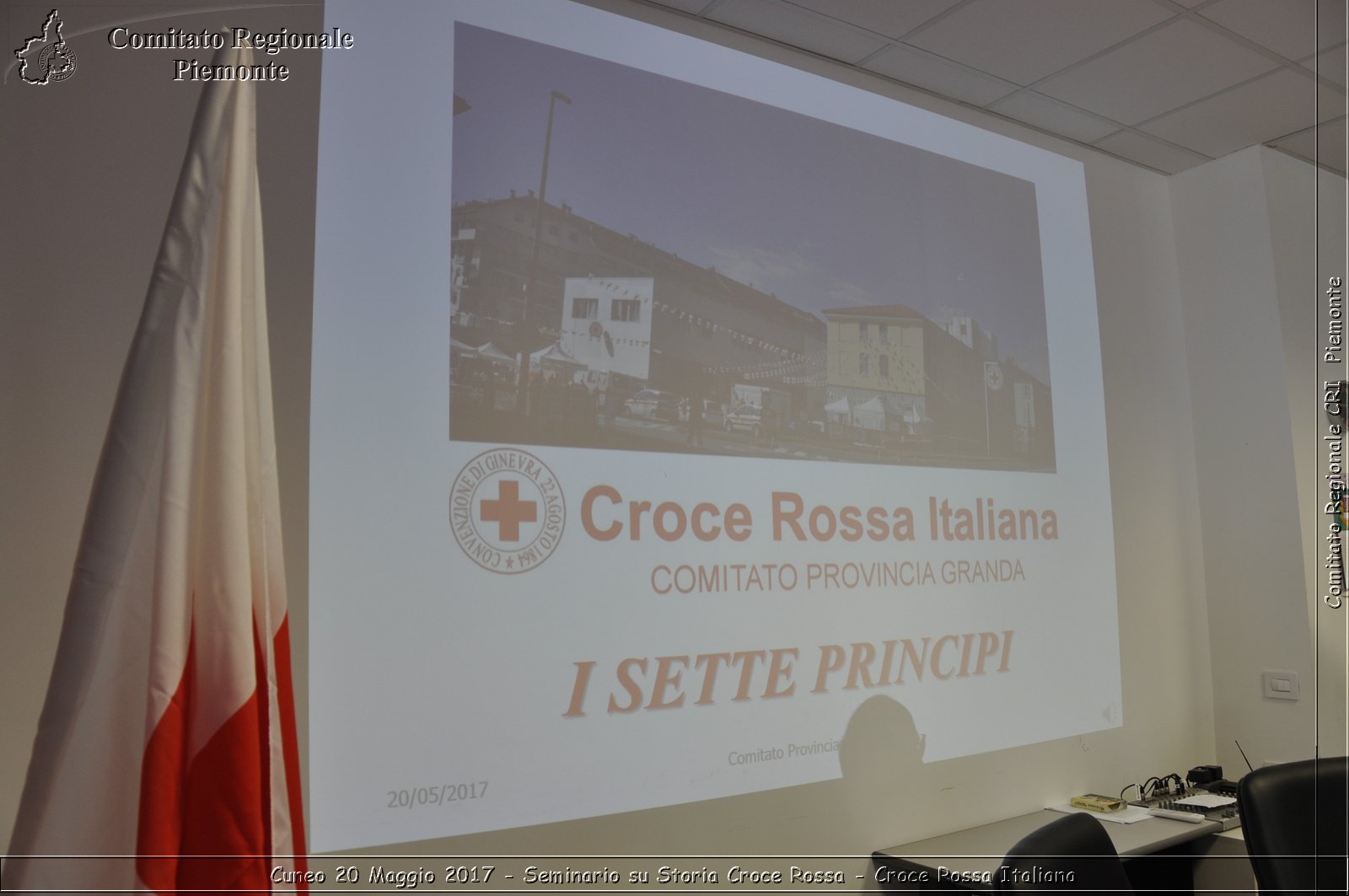 Cuneo 20 Maggio 2017 - Seminario su Storia Croce Rossa - Croce Rossa Italiana- Comitato Regionale del Piemonte