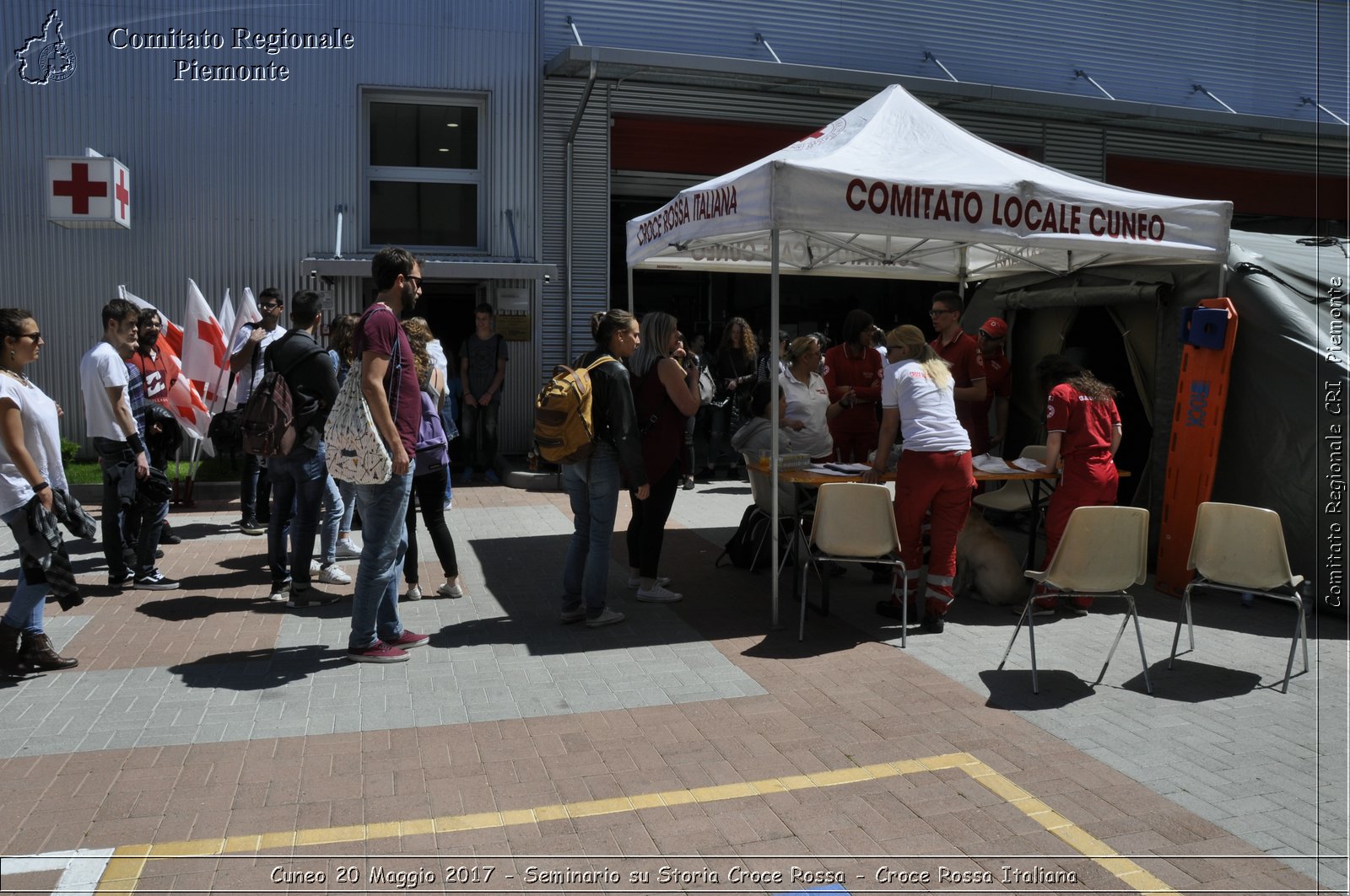 Cuneo 20 Maggio 2017 - Seminario su Storia Croce Rossa - Croce Rossa Italiana- Comitato Regionale del Piemonte