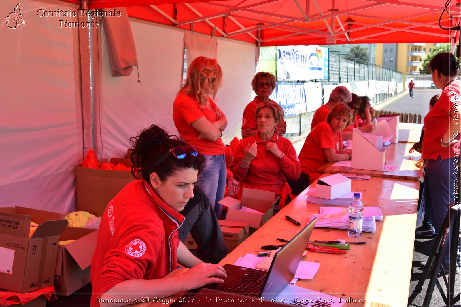 Domodossola 20 Maggio 2017 - La Rossa corre di notte - Croce Rossa Italiana- Comitato Regionale del Piemonte