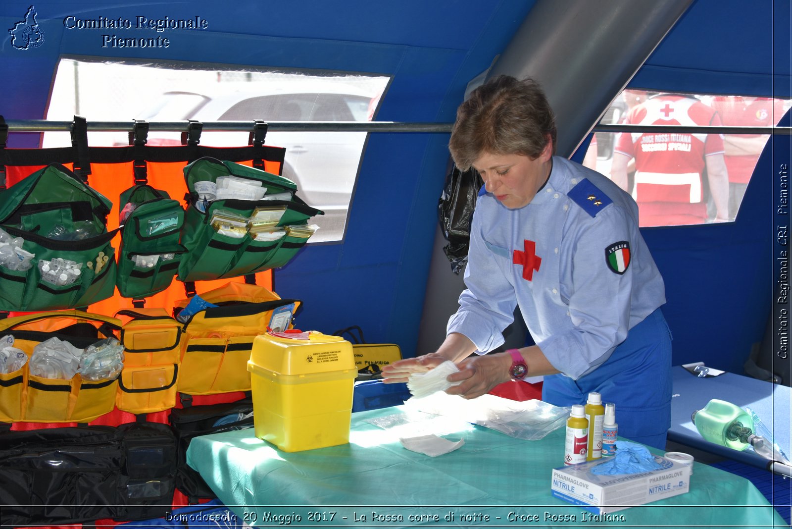 Domodossola 20 Maggio 2017 - La Rossa corre di notte - Croce Rossa Italiana- Comitato Regionale del Piemonte