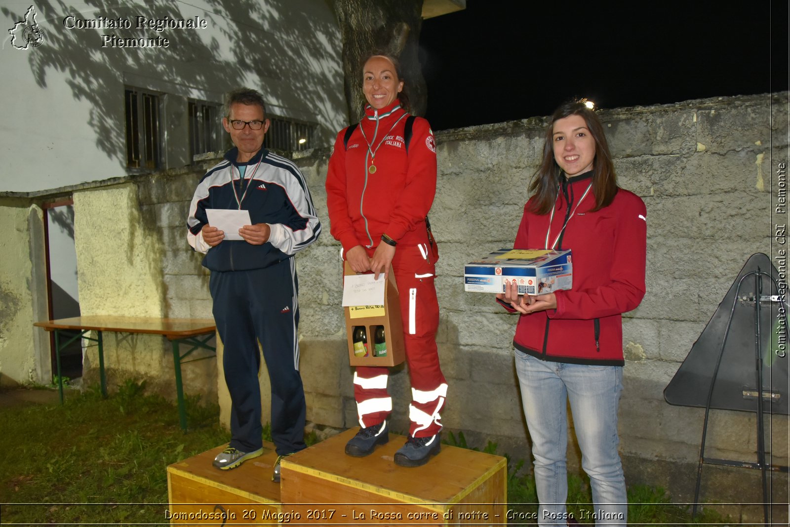 Domodossola 20 Maggio 2017 - La Rossa corre di notte - Croce Rossa Italiana- Comitato Regionale del Piemonte