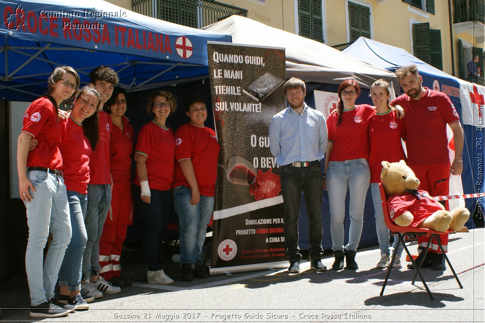 Gassino 21 Maggio 2017 - Progetto Guida Sicura - Croce Rossa Italiana- Comitato Regionale del Piemonte