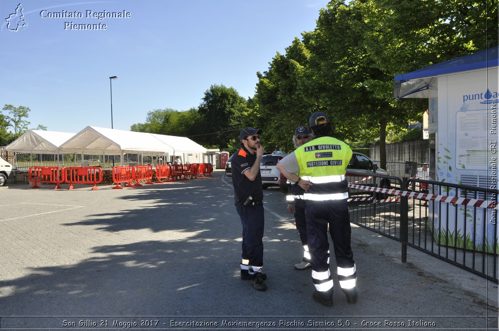 San Gillio 21 Maggio 2017 - Esercitazione Maxiemergenza Rischio Sismico 5.0 - Croce Rossa Italiana- Comitato Regionale del Piemonte