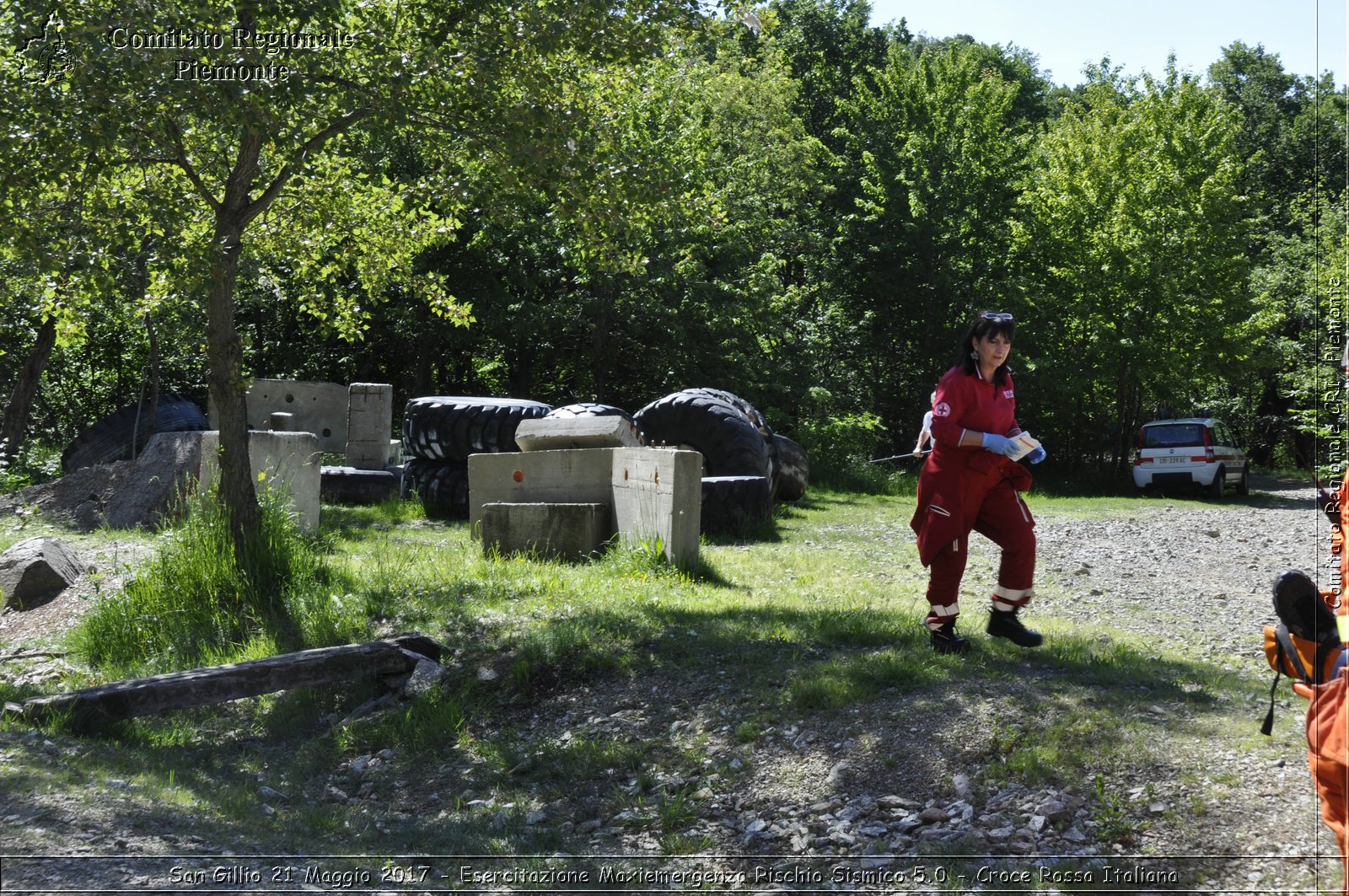 San Gillio 21 Maggio 2017 - Esercitazione Maxiemergenza Rischio Sismico 5.0 - Croce Rossa Italiana- Comitato Regionale del Piemonte