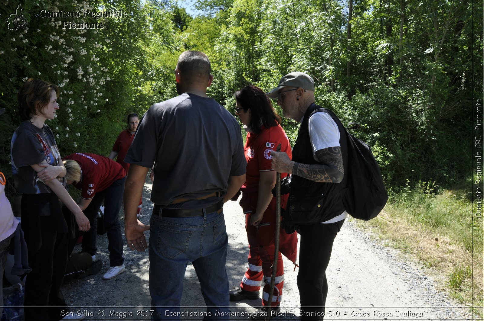 San Gillio 21 Maggio 2017 - Esercitazione Maxiemergenza Rischio Sismico 5.0 - Croce Rossa Italiana- Comitato Regionale del Piemonte