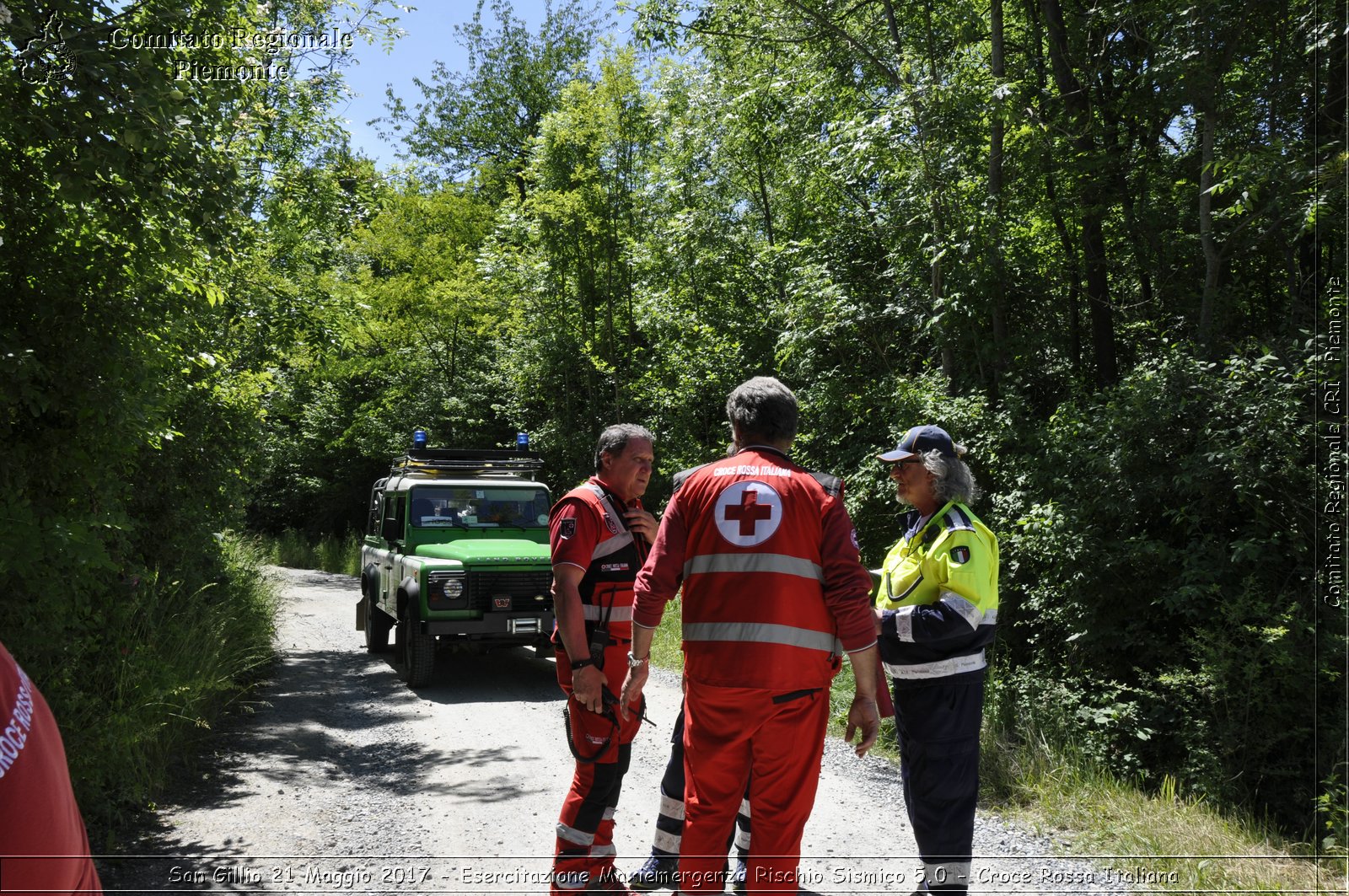 San Gillio 21 Maggio 2017 - Esercitazione Maxiemergenza Rischio Sismico 5.0 - Croce Rossa Italiana- Comitato Regionale del Piemonte