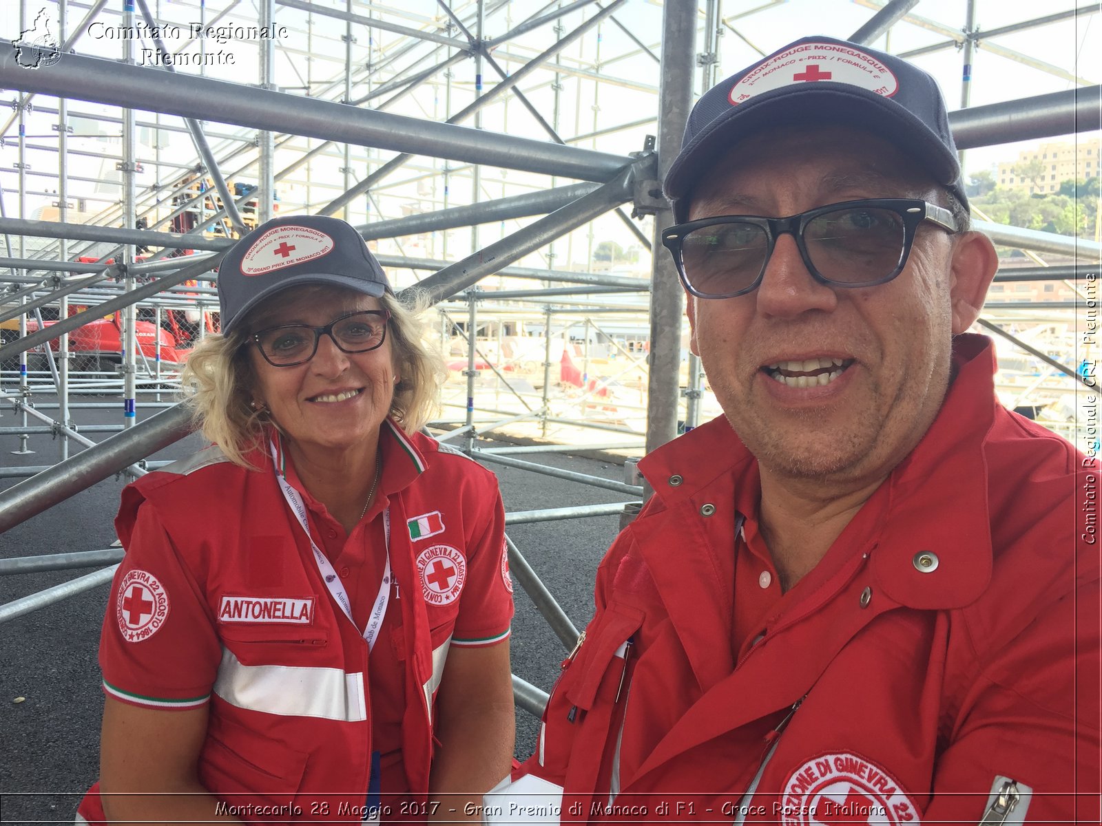 Montecarlo 28 Maggio 2017 - Gran Premio di Monaco di F1 - Croce Rossa Italiana- Comitato Regionale del Piemonte
