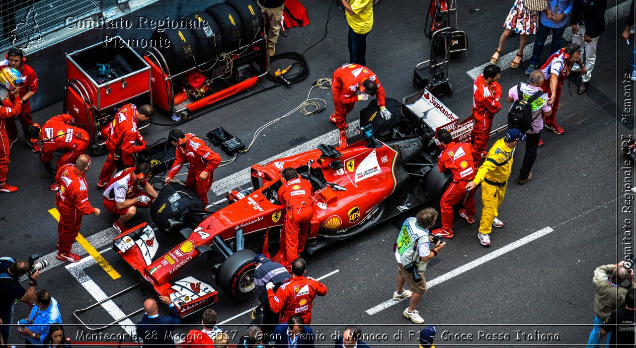 Montecarlo 28 Maggio 2017 - Gran Premio di Monaco di F1 - Croce Rossa Italiana- Comitato Regionale del Piemonte