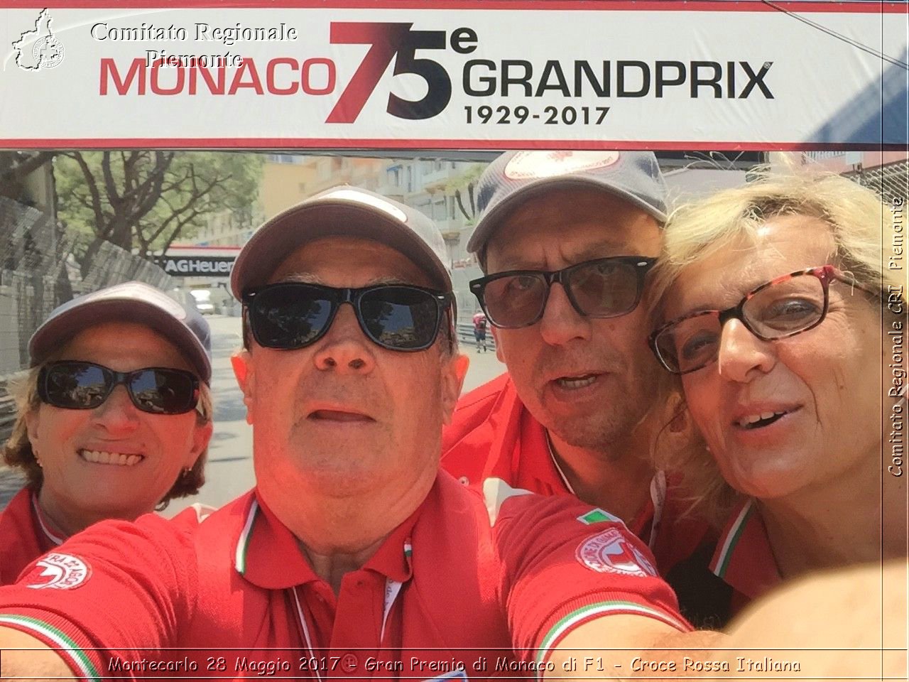 Montecarlo 28 Maggio 2017 - Gran Premio di Monaco di F1 - Croce Rossa Italiana- Comitato Regionale del Piemonte